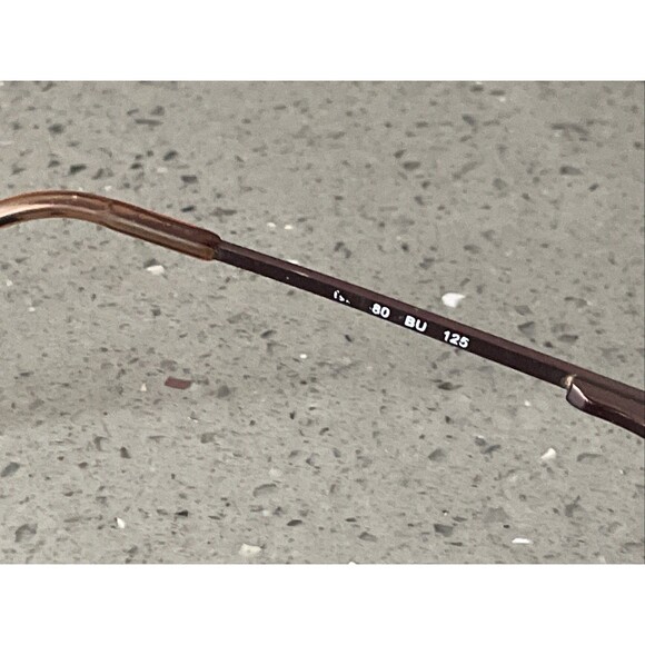 Guess BU 44-17-125 FLEX HINGES Purple Burgundy Full Rim Eyeglasses Frames ONLY - Picture 10 of 14